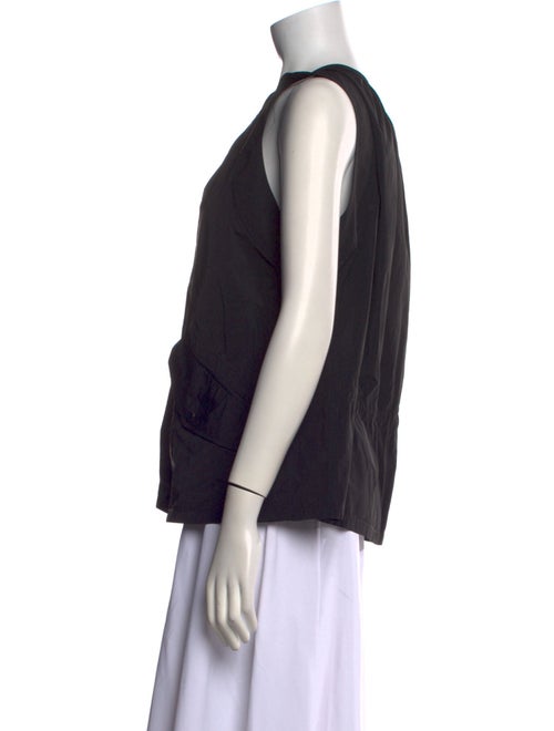 Dries Van Noten Scoop Neck Sleeveless Blouse