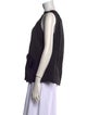 Dries Van Noten Scoop Neck Sleeveless Blouse