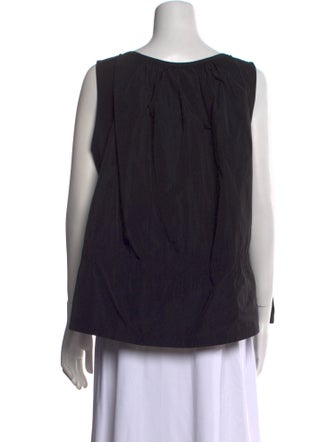 Dries Van Noten Scoop Neck Sleeveless Blouse