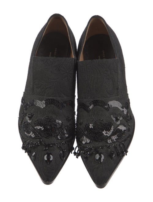 Dries Van Noten Sequin Embellishments Oxfords