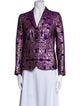 Dries Van Noten Printed Blazer