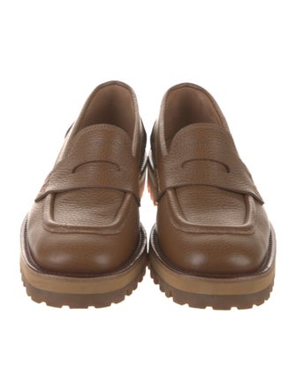 Dries Van Noten Leather Loafers