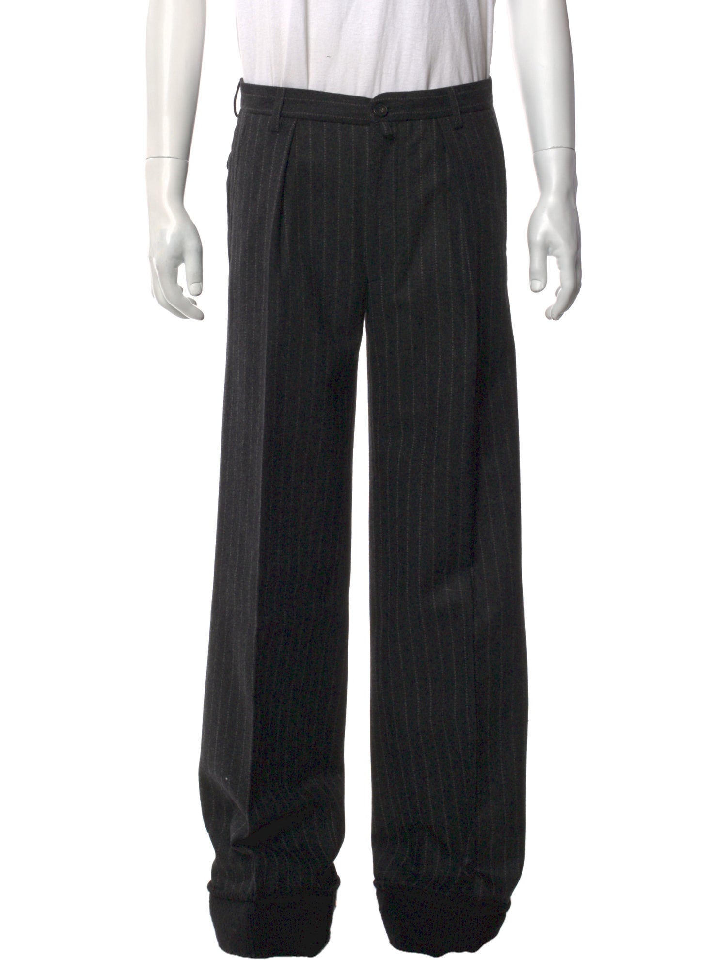 Dries Van Noten Wool Dress Pants