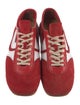 Dries Van Noten Suede Colorblock Pattern Sneakers