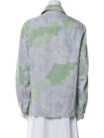 Dries Van Noten Printed Denim Jacket