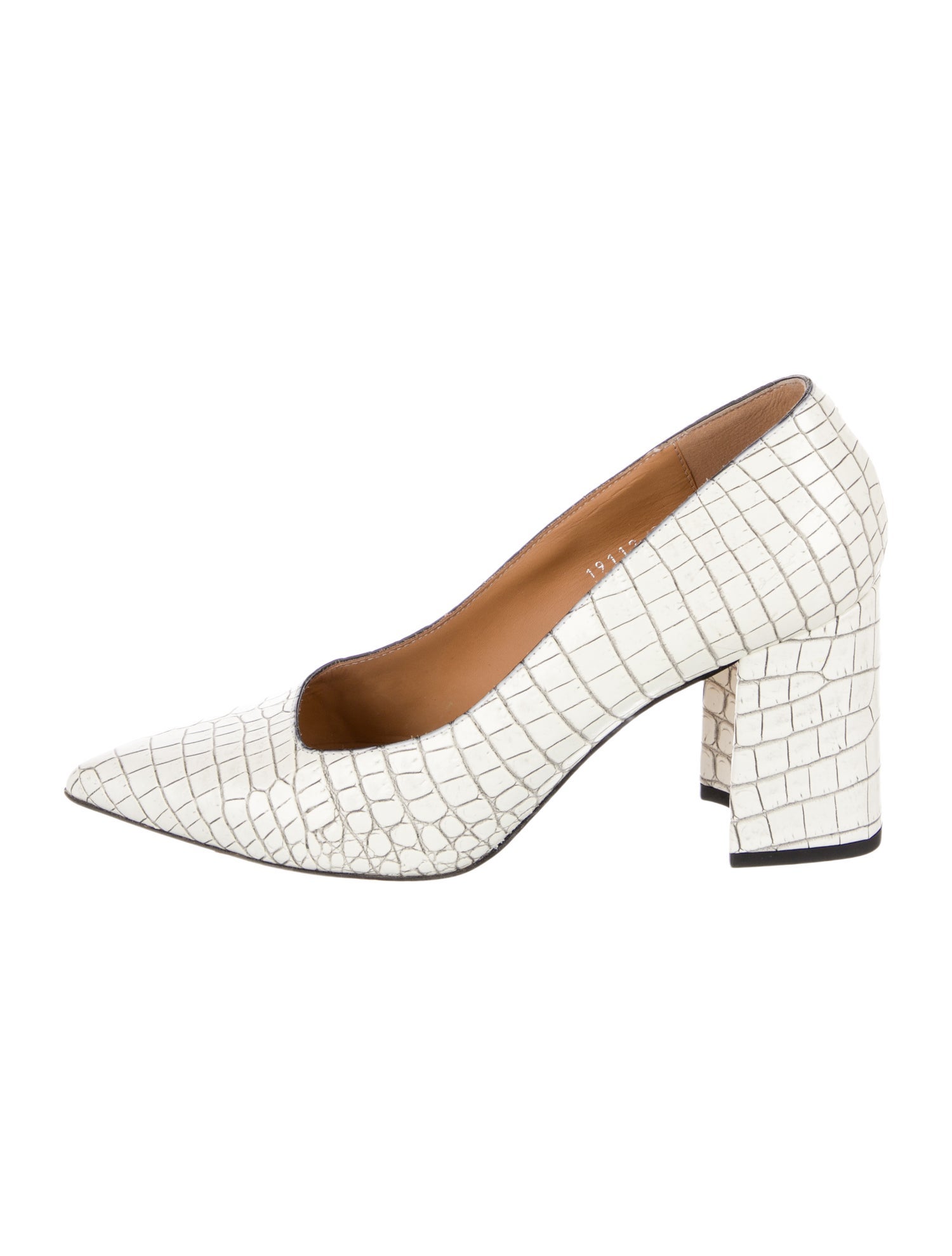 Dries Van Noten Leather Animal Print Pumps