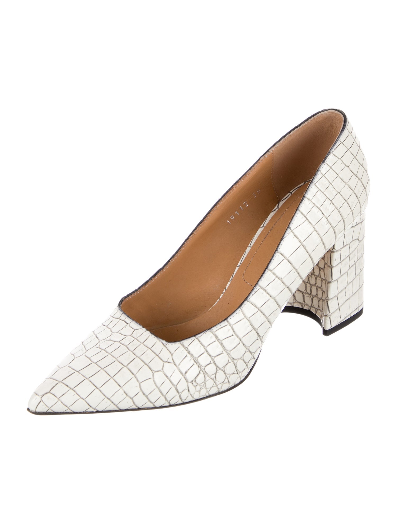 Dries Van Noten Leather Animal Print Pumps