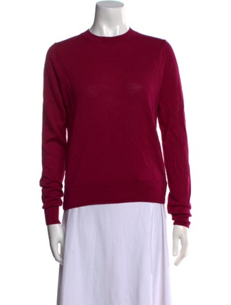 Dries Van Noten Merino Wool Crew Neck Sweater