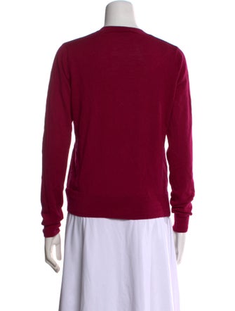 Dries Van Noten Merino Wool Crew Neck Sweater