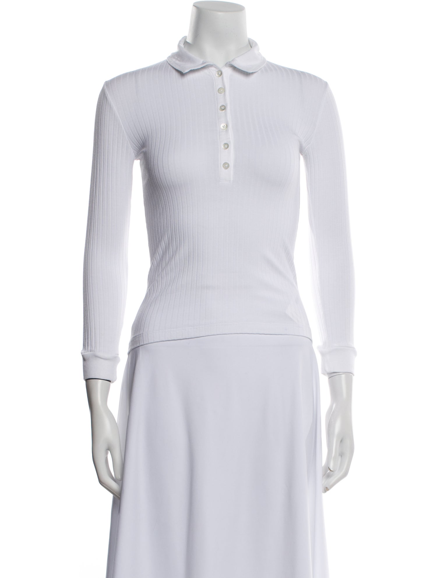 Dries Van Noten Three-Quarter Sleeve Polo