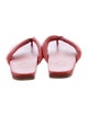 Dries Van Noten Leather Flip Flops