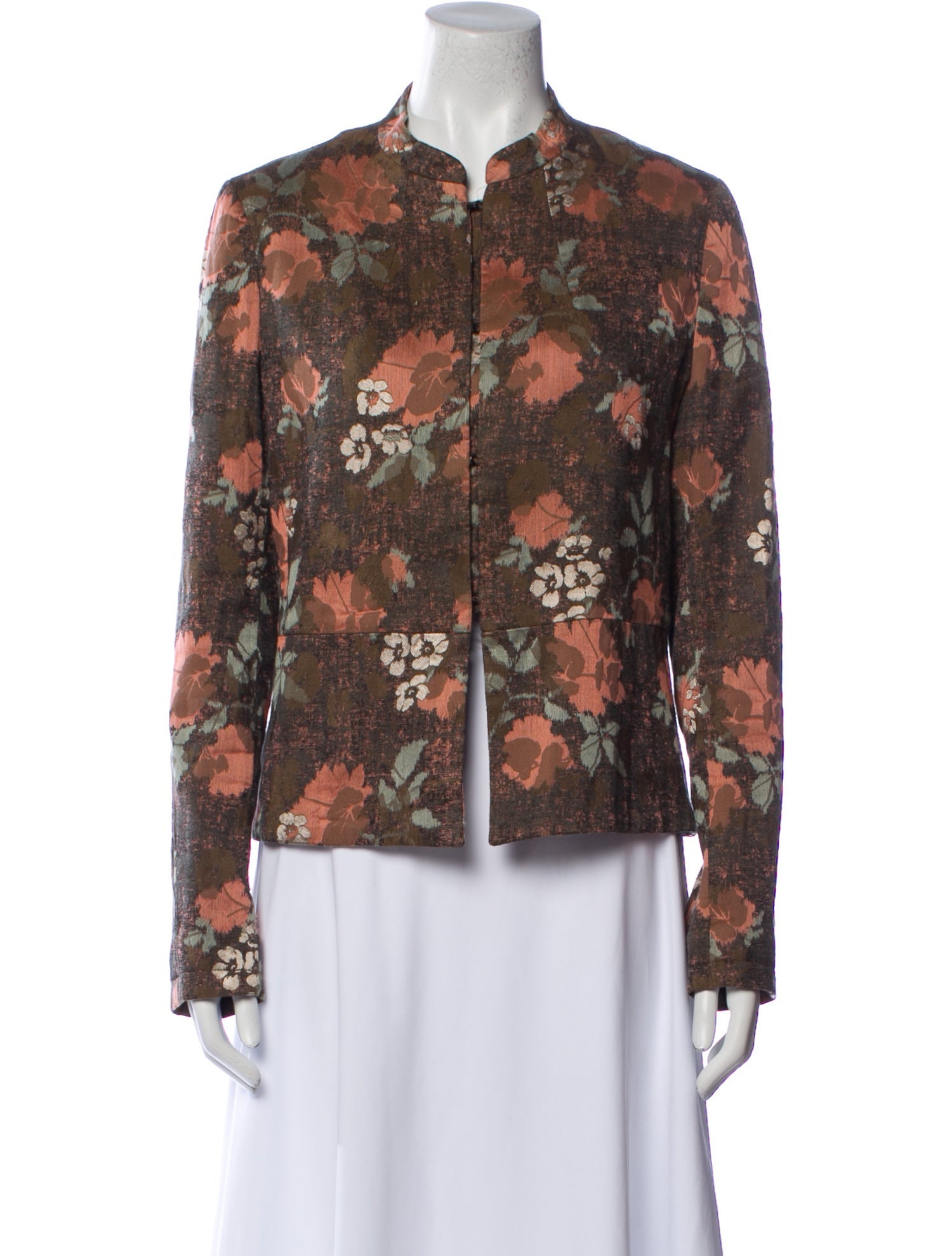 Dries Van Noten Floral Print Evening Jacket