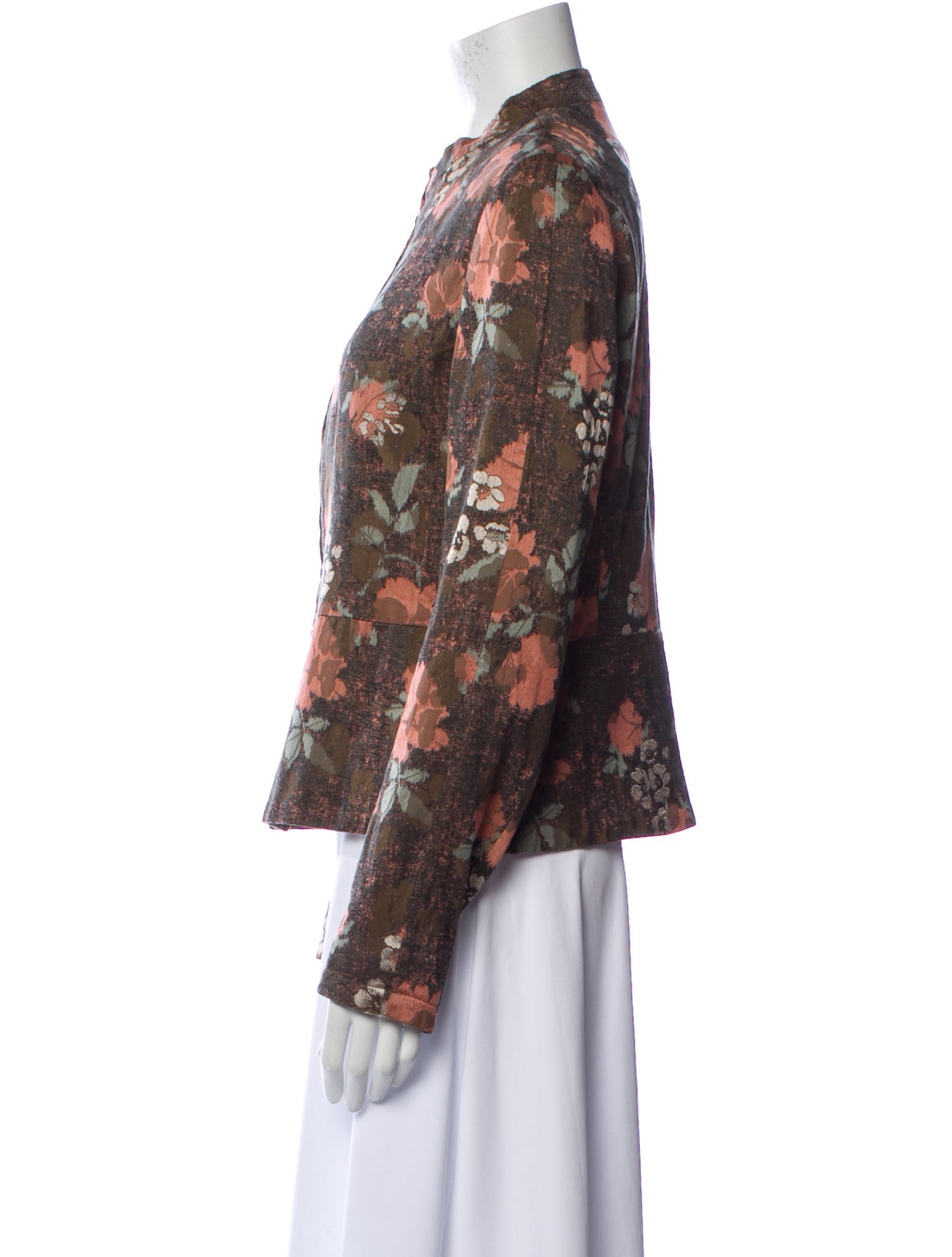 Dries Van Noten Floral Print Evening Jacket