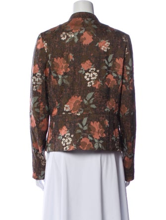 Dries Van Noten Floral Print Evening Jacket
