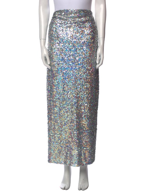 Dries Van Noten Sequin Embellishments Midi Length Skirt