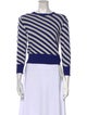 Dries Van Noten Striped Crew Neck Sweater