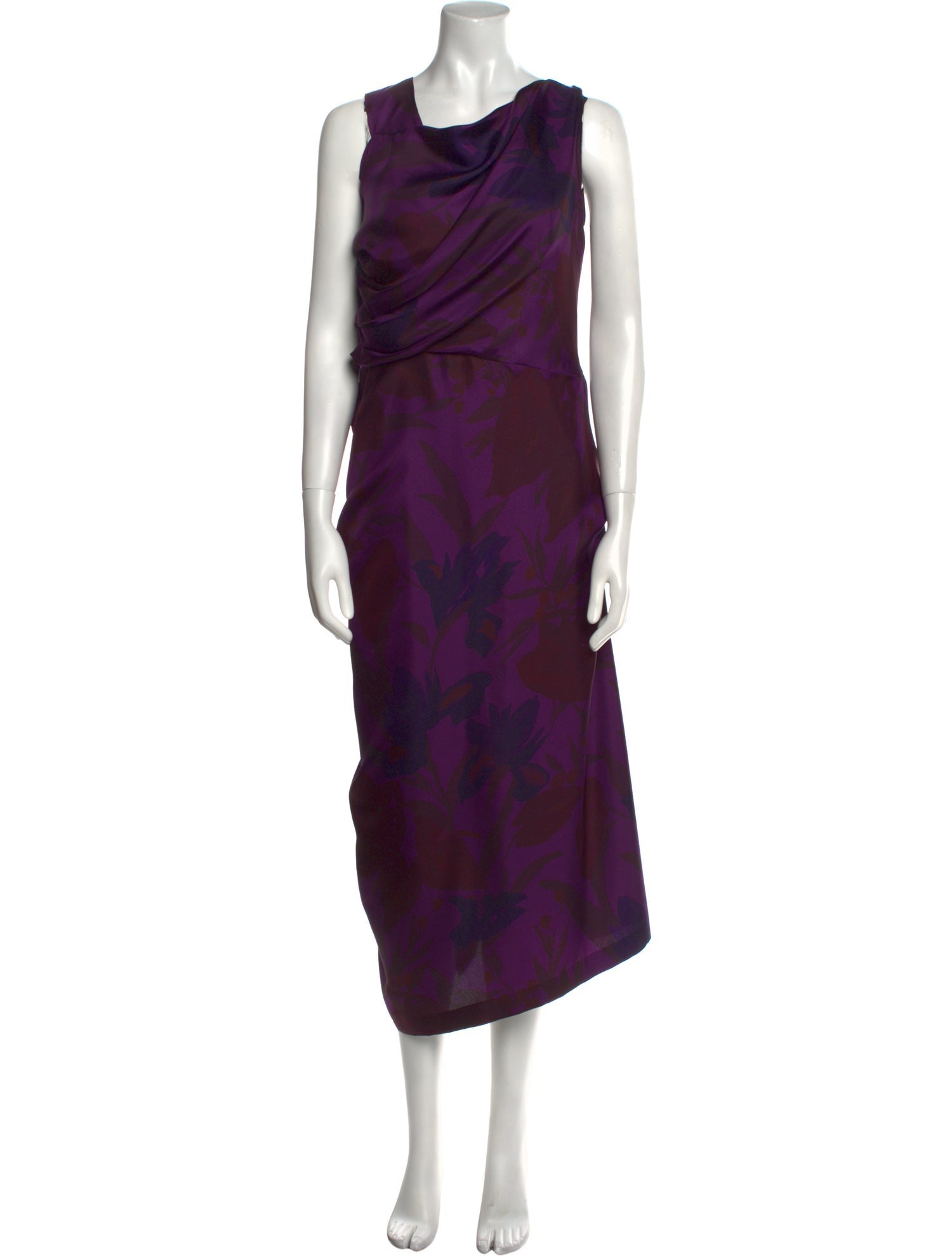 Dries Van Noten Silk Long Dress