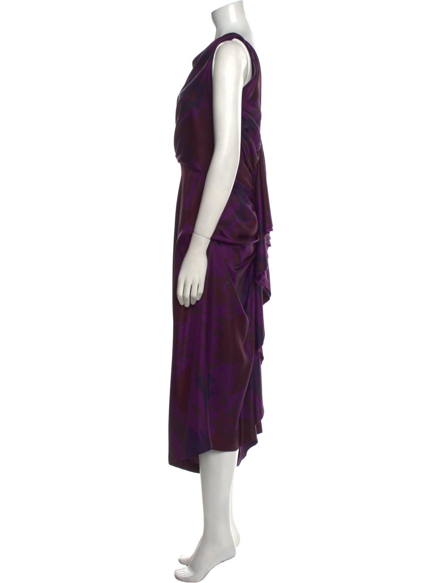 Dries Van Noten Silk Long Dress