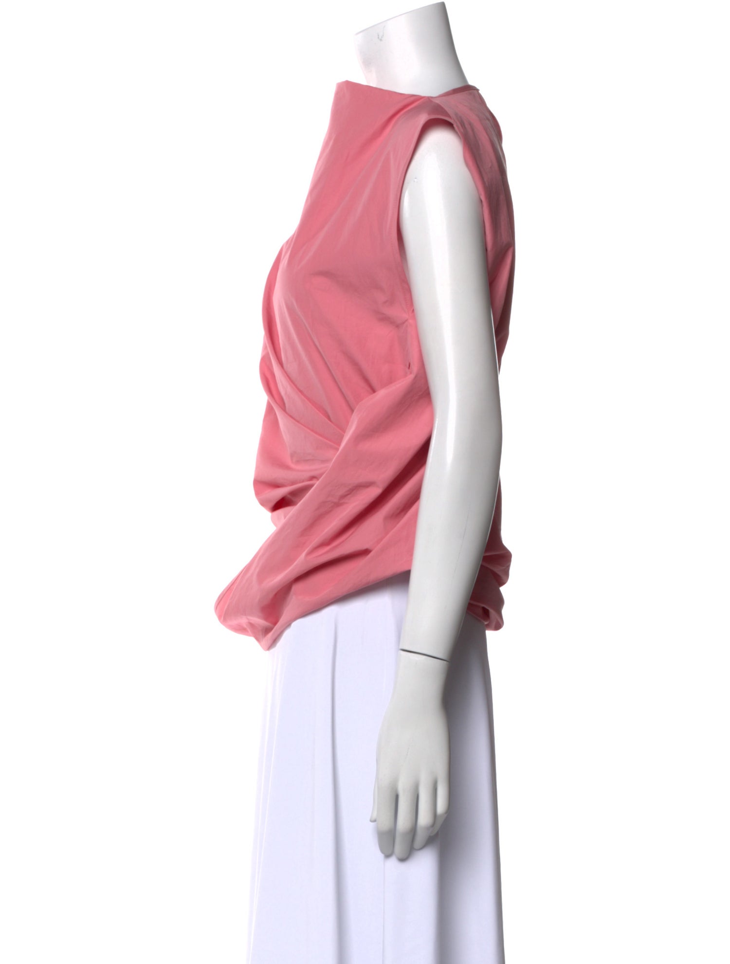 Dries Van Noten Cowl Neck Sleeveless Blouse w/ Tags