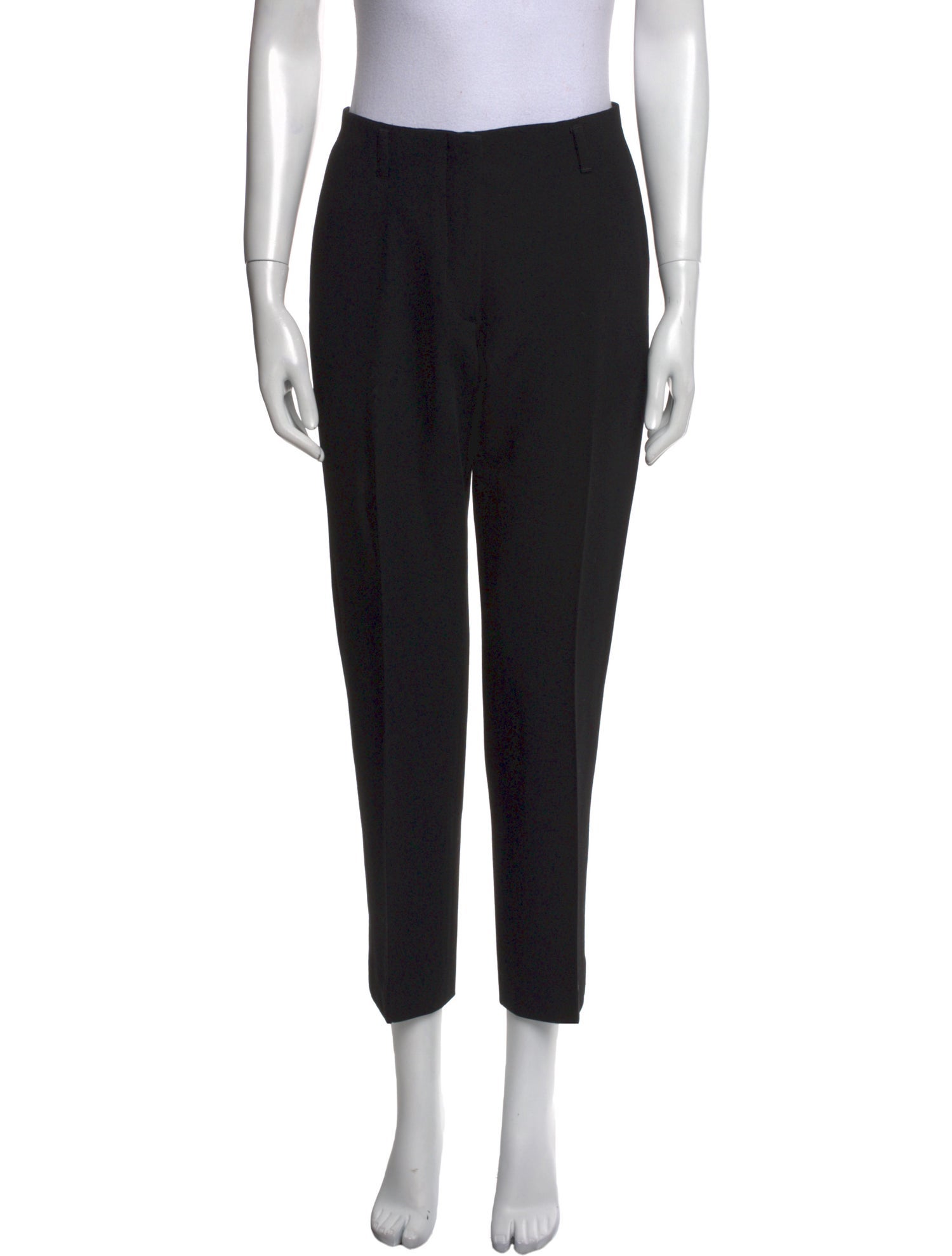 Dries Van Noten Wool Straight Leg Pants