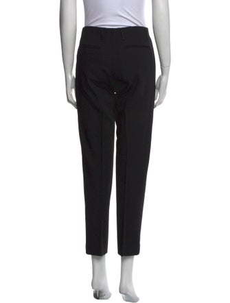 Dries Van Noten Wool Straight Leg Pants