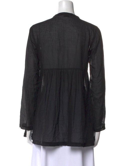 Dries Van Noten V-Neck Long Sleeve Tunic