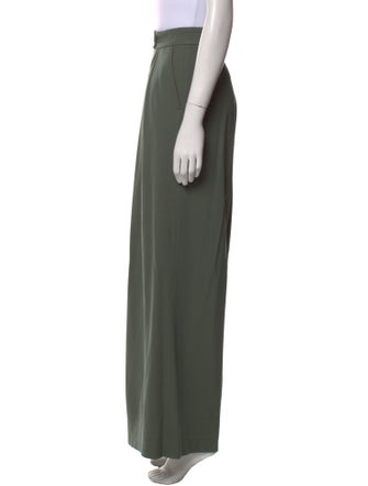 Dries Van Noten Wool Wide Leg Pants