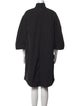 Dries Van Noten Mock Neck Knee-Length Dress