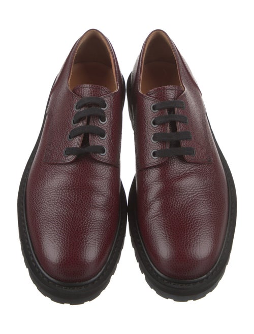 Dries Van Noten Leather Lace-Up Boots