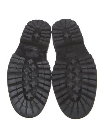 Dries Van Noten Leather Lace-Up Boots