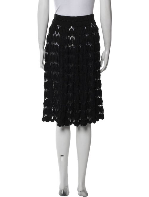 Dries Van Noten Lace Pattern Knee-Length Skirt