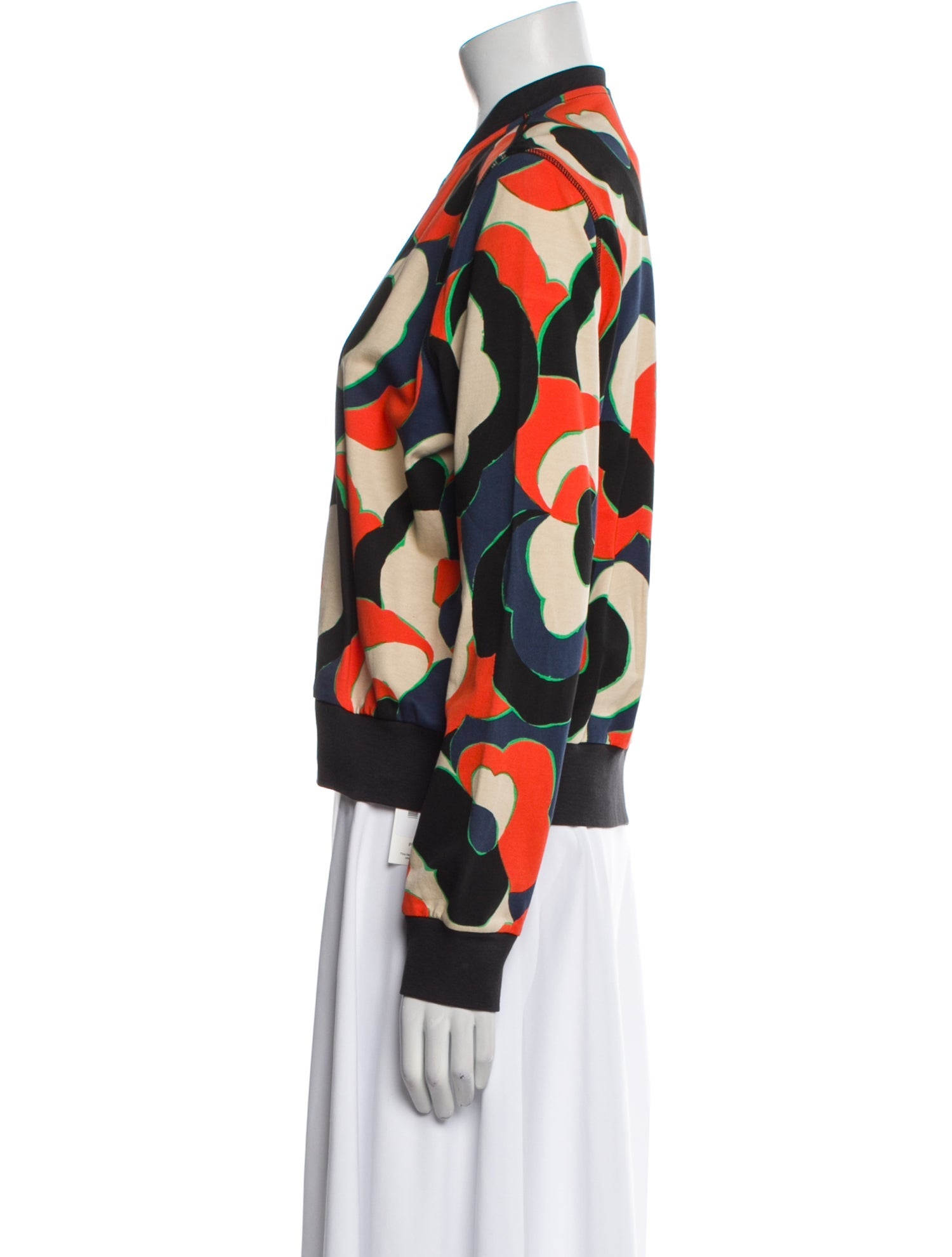Dries Van Noten Printed Bomber Jacket