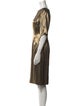 Dries Van Noten Bateau Neckline Knee-Length Dress
