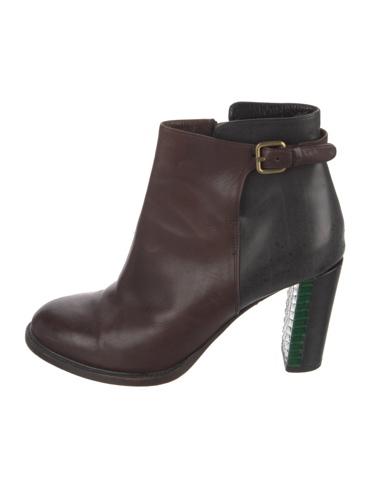 Dries Van Noten Leather Boots