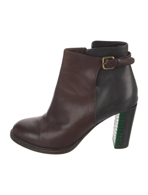 Dries Van Noten Leather Boots