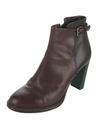 Dries Van Noten Leather Boots