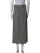 Dries Van Noten Wool Midi Length Skirt