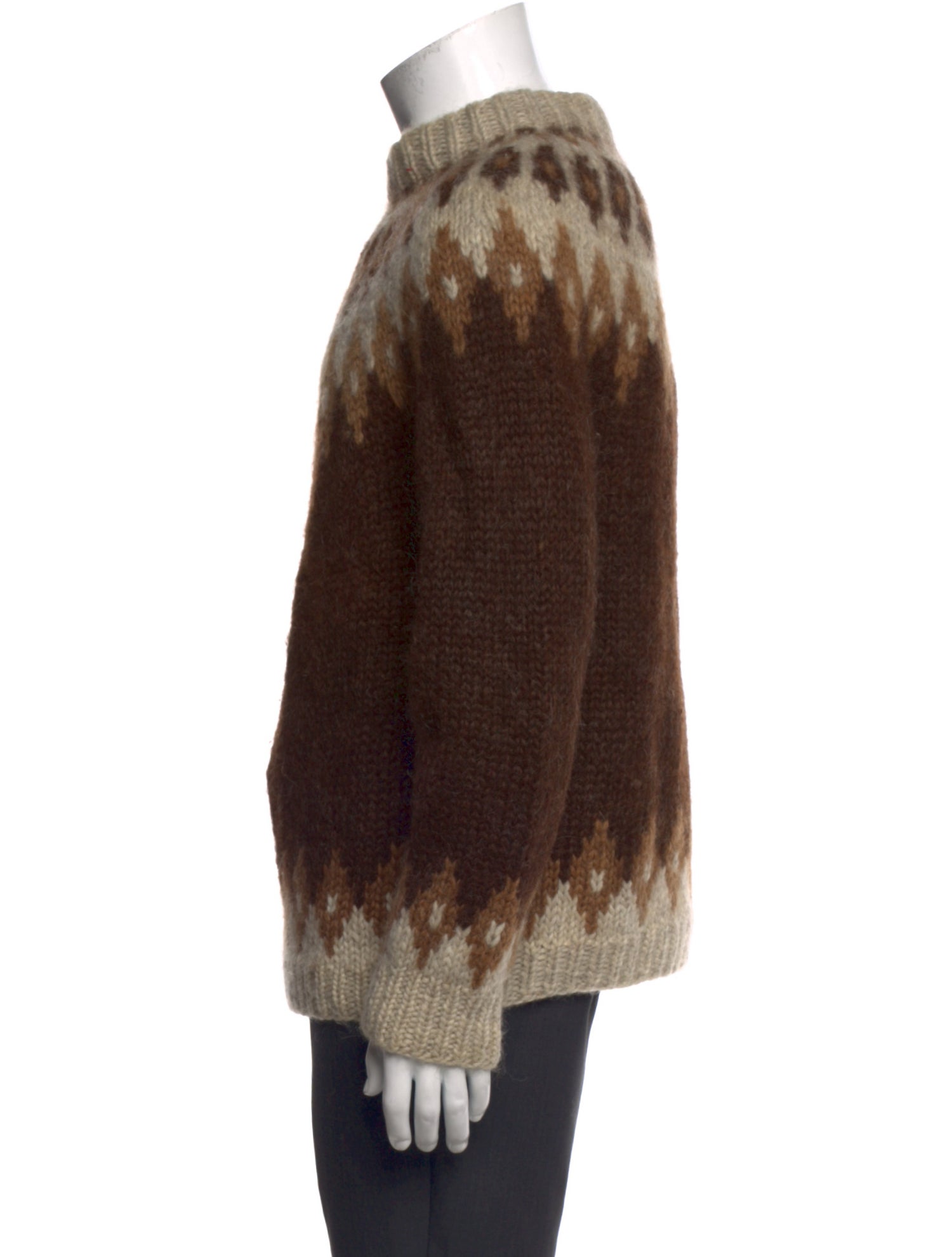 Dries Van Noten Late 1990's - Early 2000's Printed Pullover