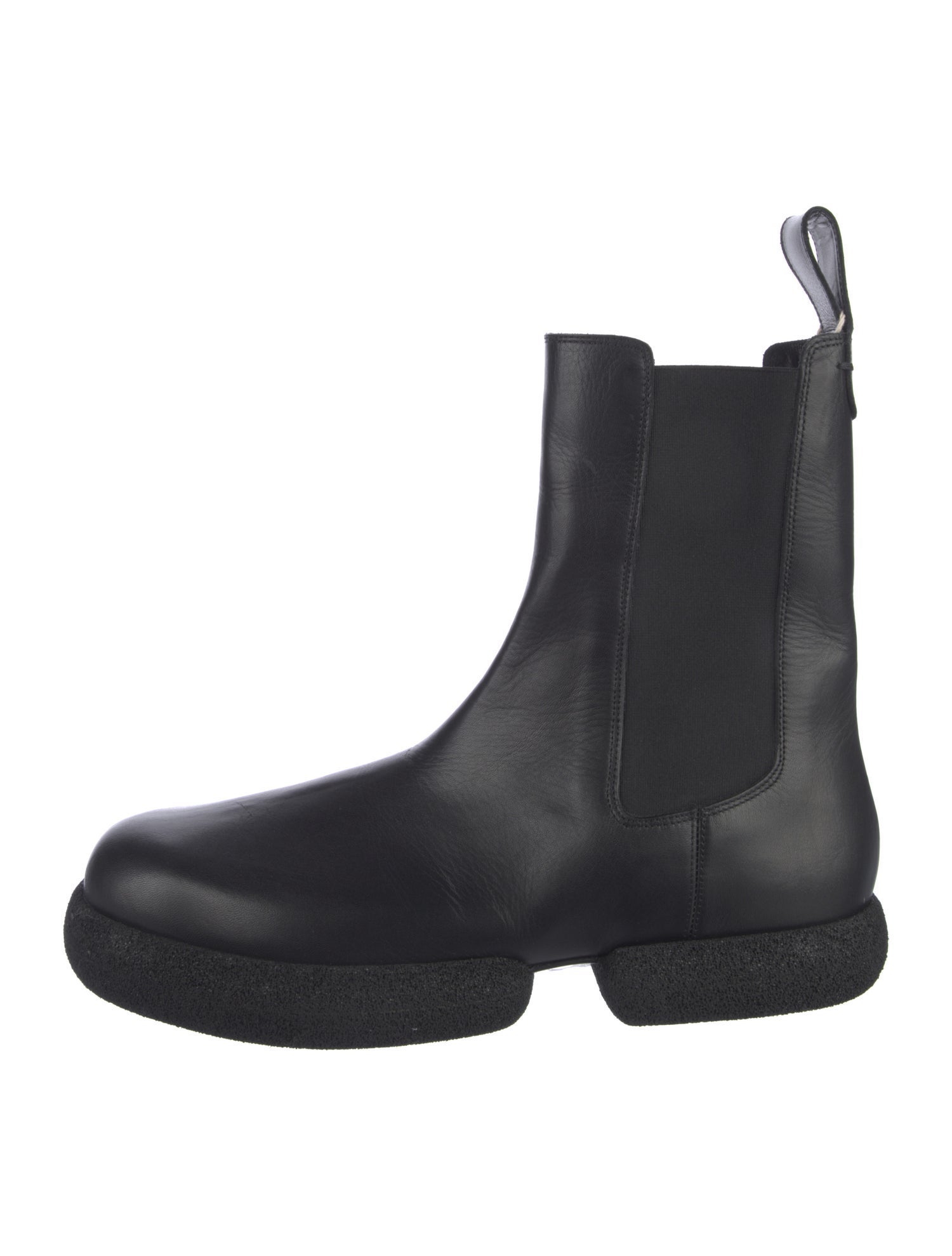 Dries Van Noten Leather Chelsea Boots