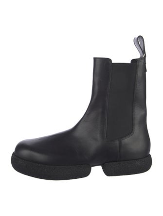 Dries Van Noten Leather Chelsea Boots