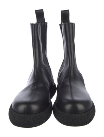 Dries Van Noten Leather Chelsea Boots