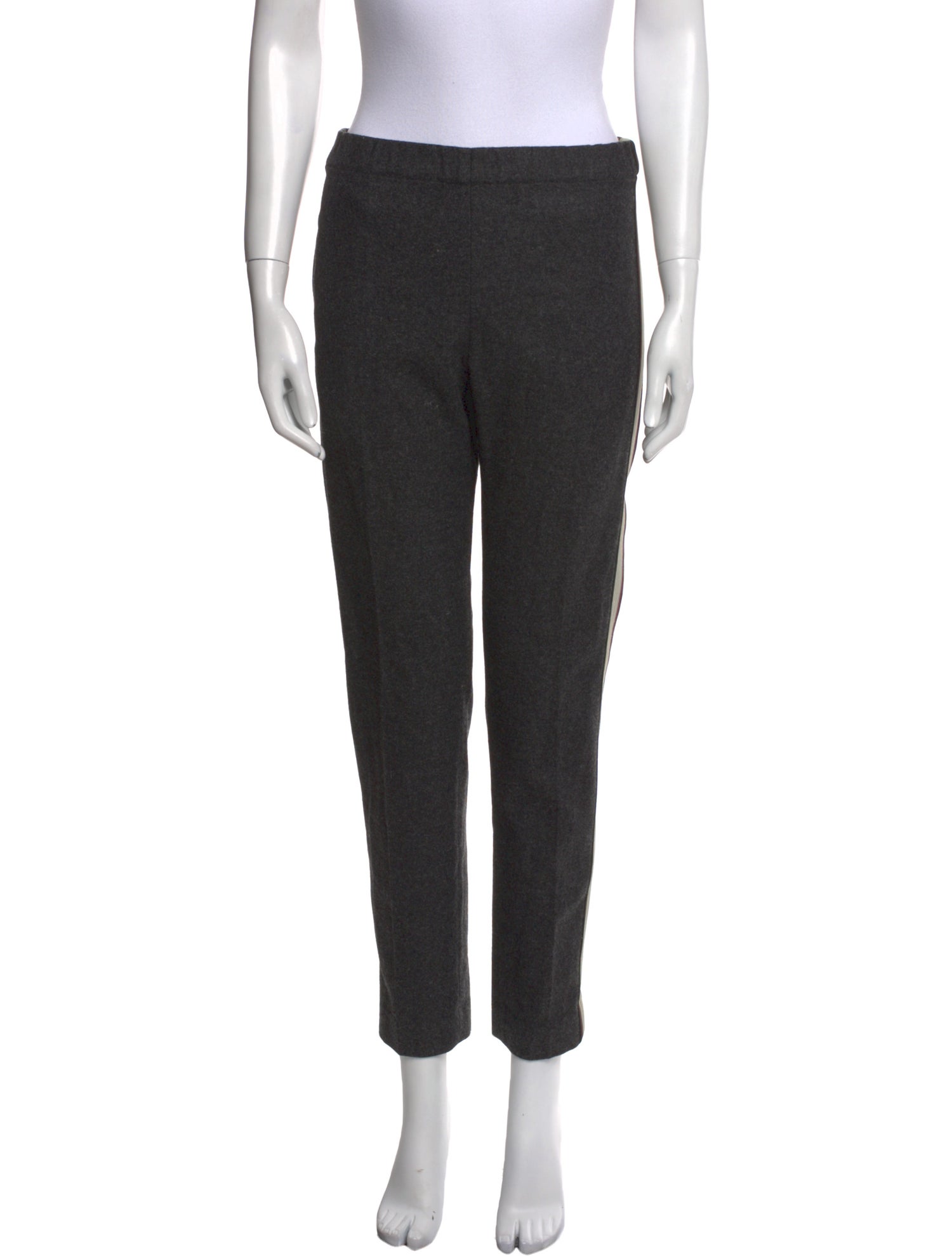 Dries Van Noten Wool Straight Leg Pants