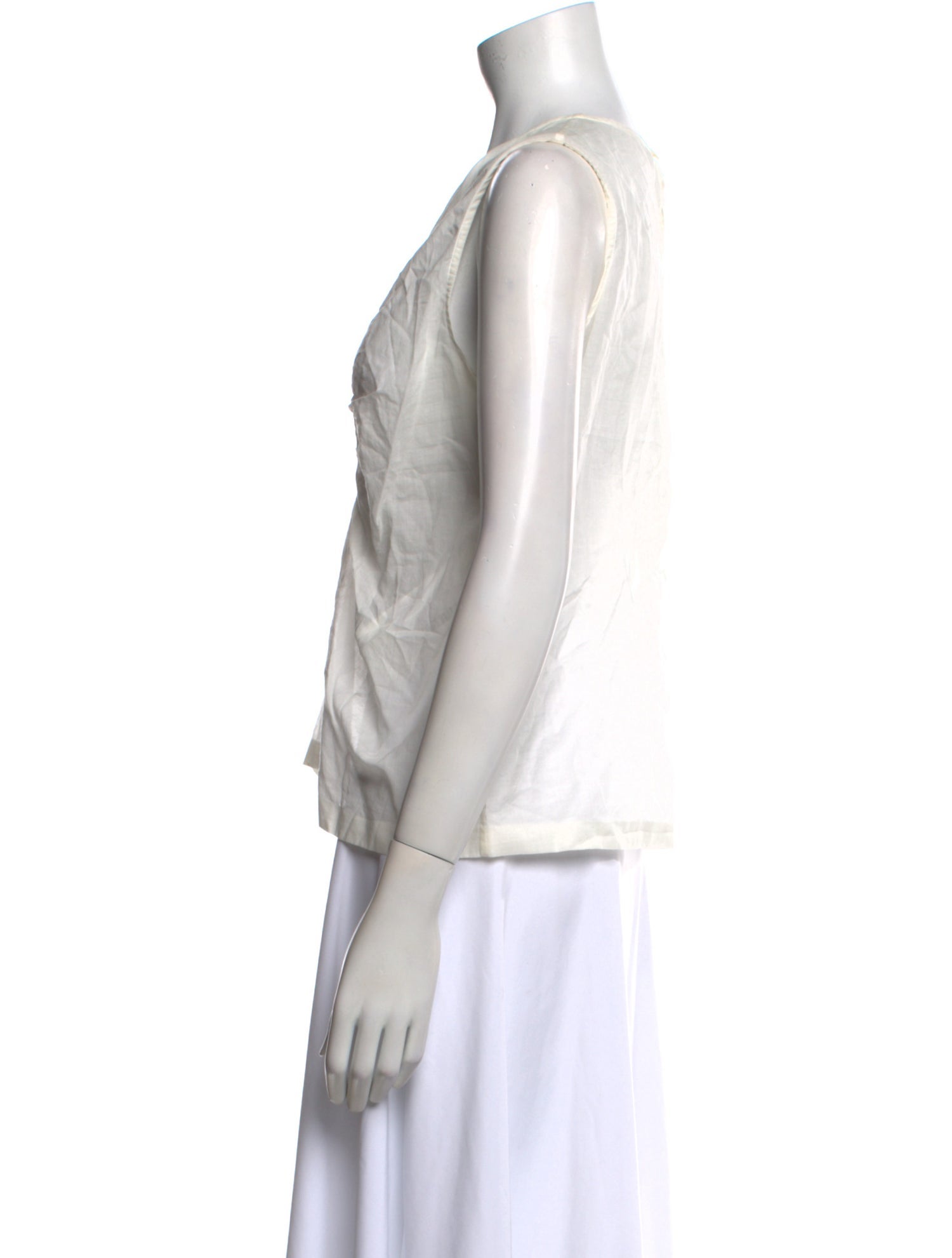 Dries Van Noten V-Neck Sleeveless Top