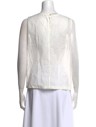 Dries Van Noten V-Neck Sleeveless Top