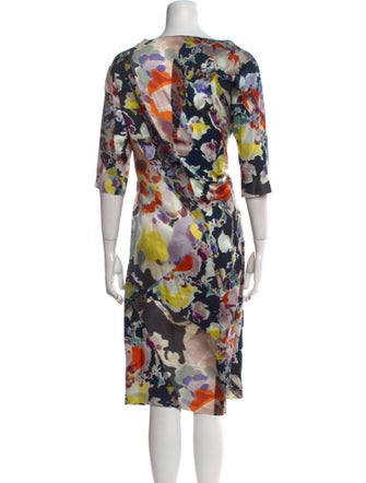 Dries Van Noten Silk Midi Length Dress
