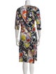 Dries Van Noten Silk Midi Length Dress