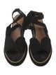 Dries Van Noten Suede Slingback Sandals