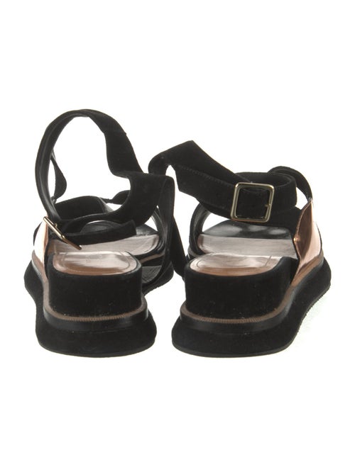 Dries Van Noten Suede Slingback Sandals