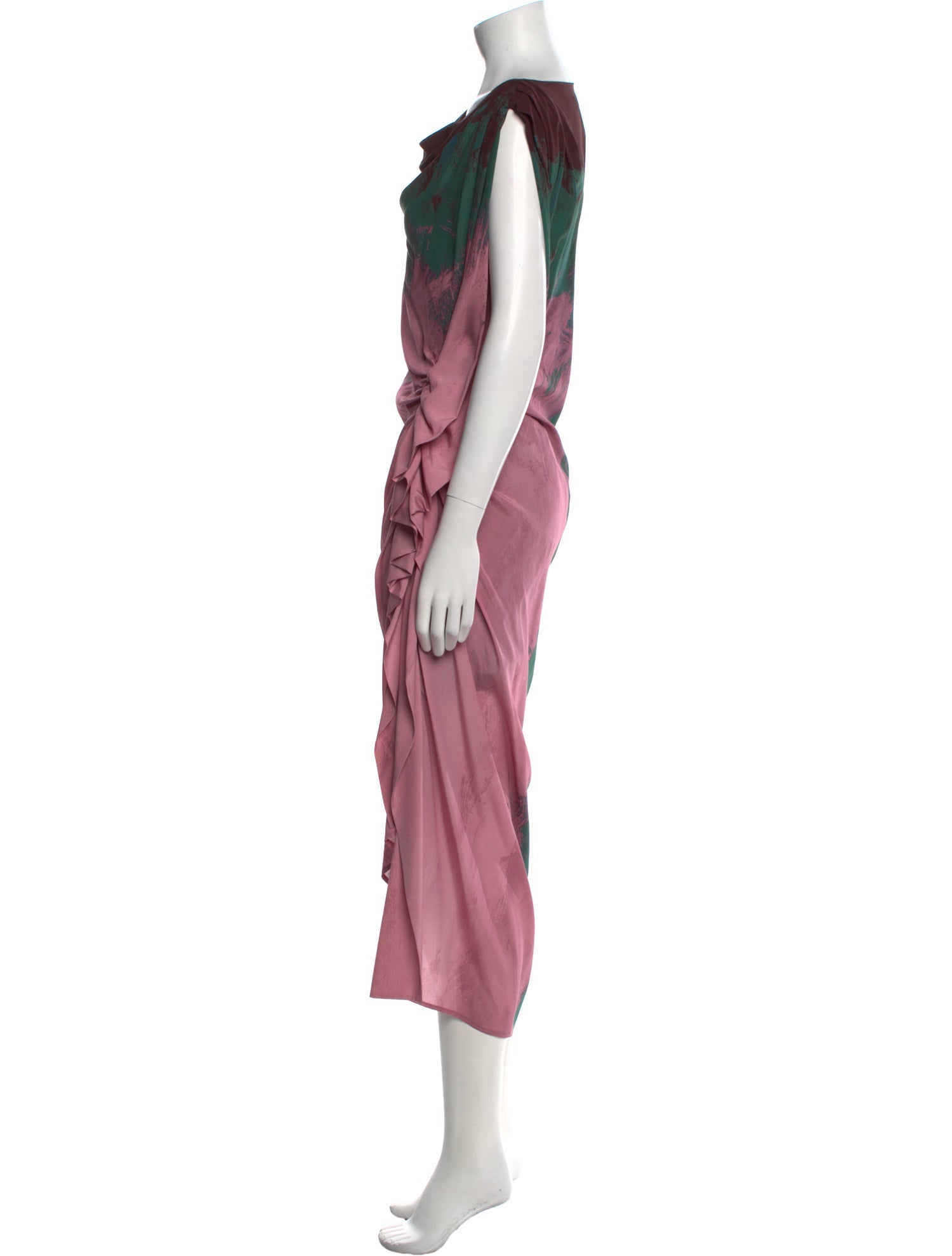Dries Van Noten Silk Long Dress w/ Tags