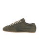 Dries Van Noten Suede Leather Trim Embellishment Sneakers